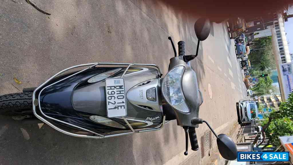 Grey Black TVS Scooty Pep Plus BS6
