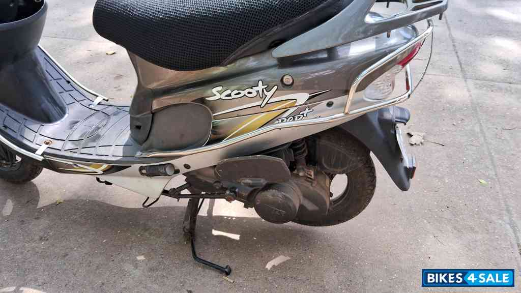 Grey Black TVS Scooty Pep Plus BS6