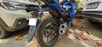 Blue Suzuki Gixxer SF Fi