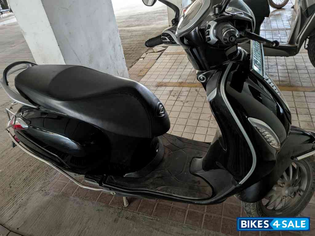 Black Bajaj Chetak Premium 2023 Edition