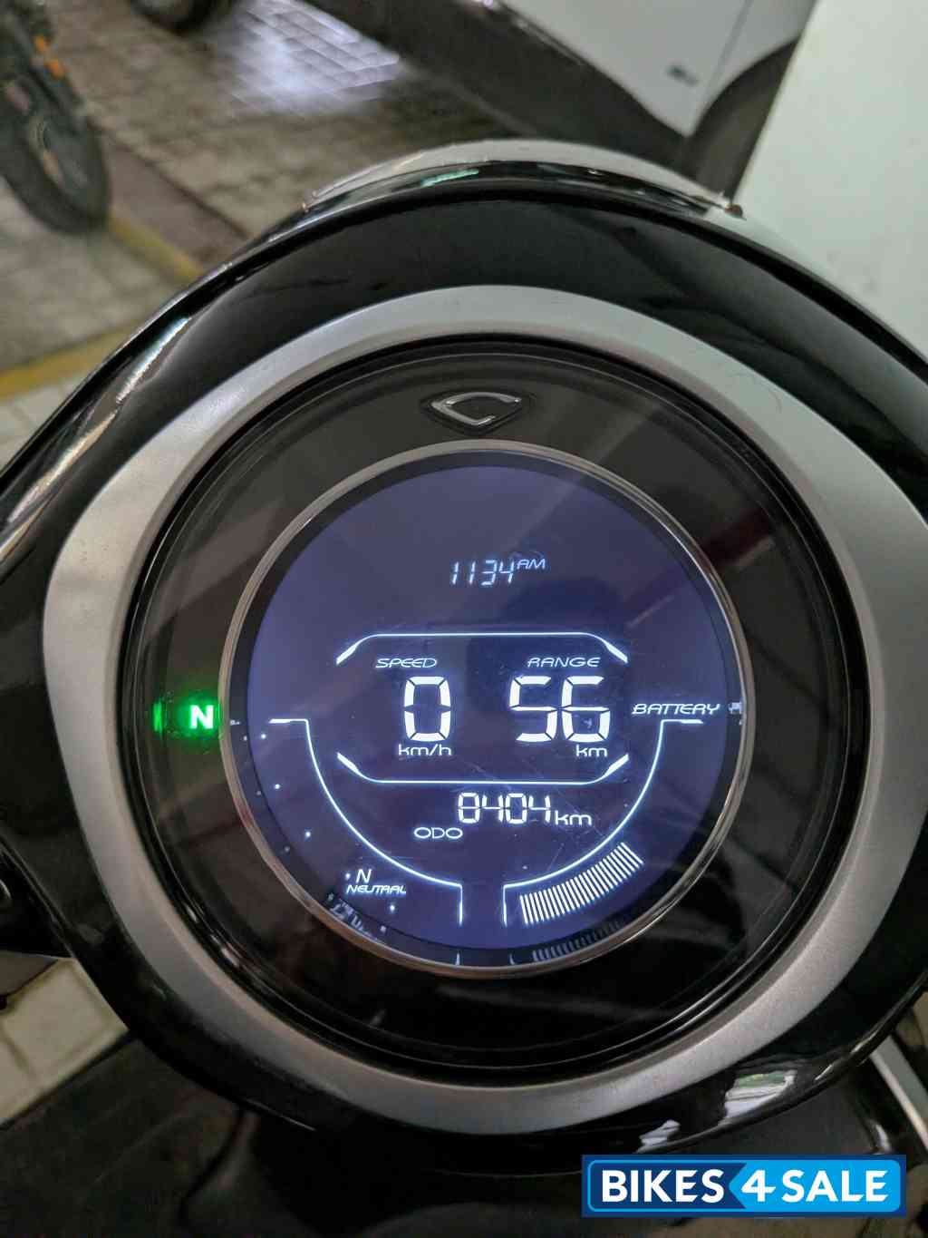 Black Bajaj Chetak Premium 2023 Edition