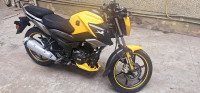 Yellow TVS Raider 125