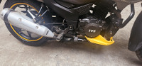 Yellow TVS Raider 125