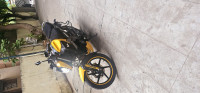 Yellow TVS Raider 125