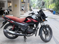 Black Honda Shine 125 Disc