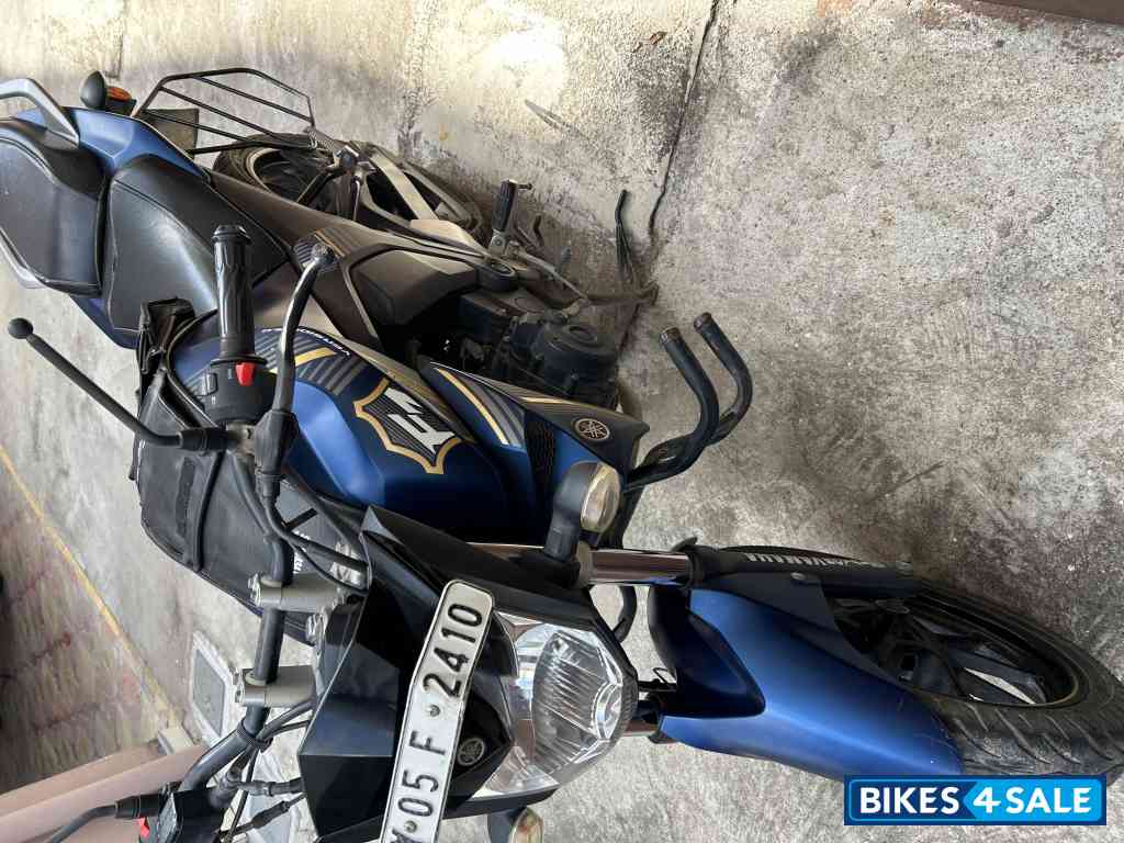 Mat Dark Purplish Blue Yamaha FZ-S FI V2