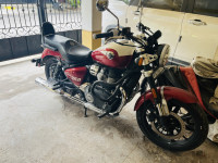 Celestial Red Royal Enfield Super Meteor 650