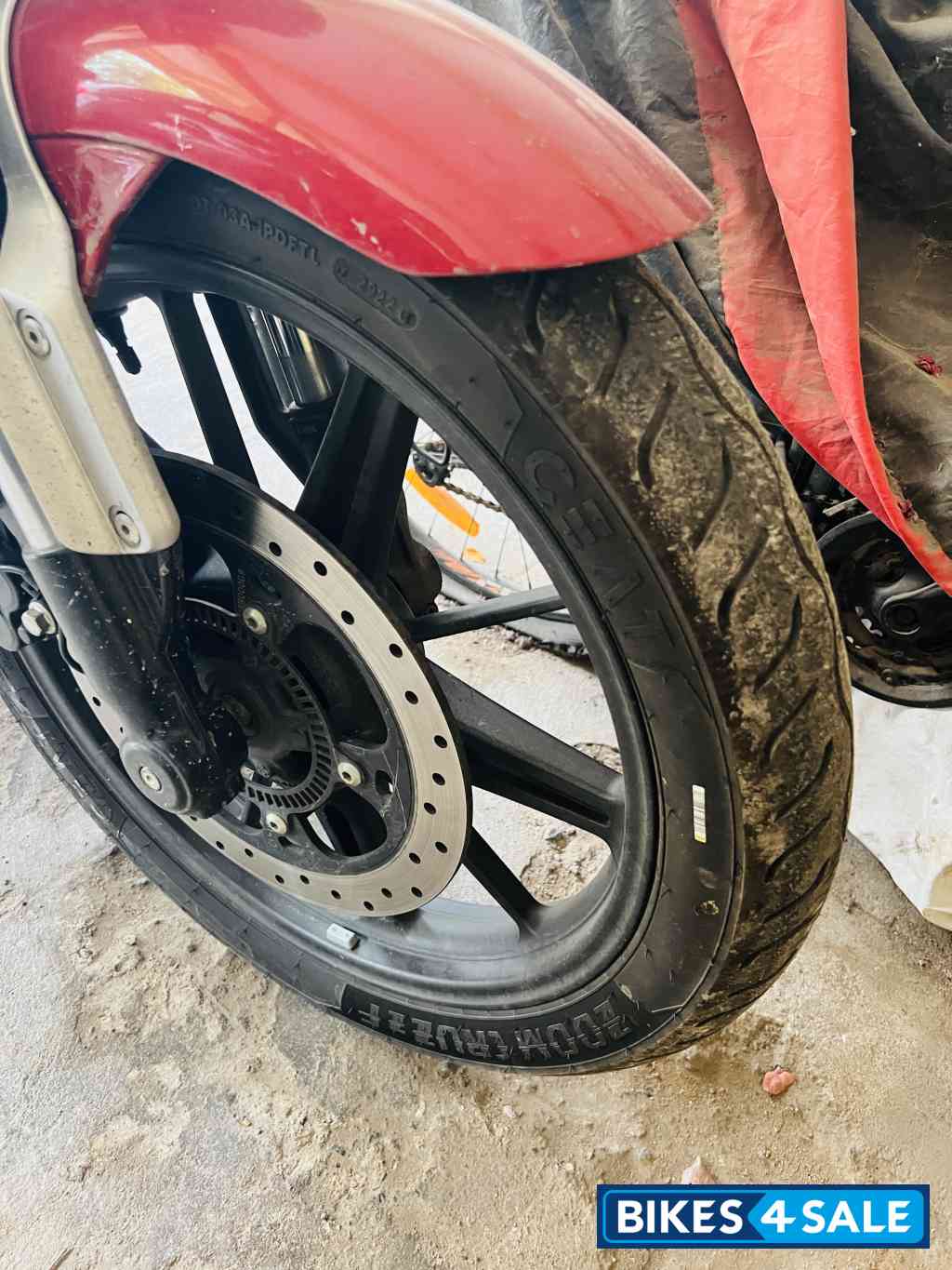 Celestial Red Royal Enfield Super Meteor 650