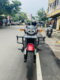Celestial Red Royal Enfield Super Meteor 650