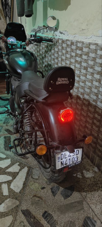 Black Royal Enfield Meteor 350 Stellar