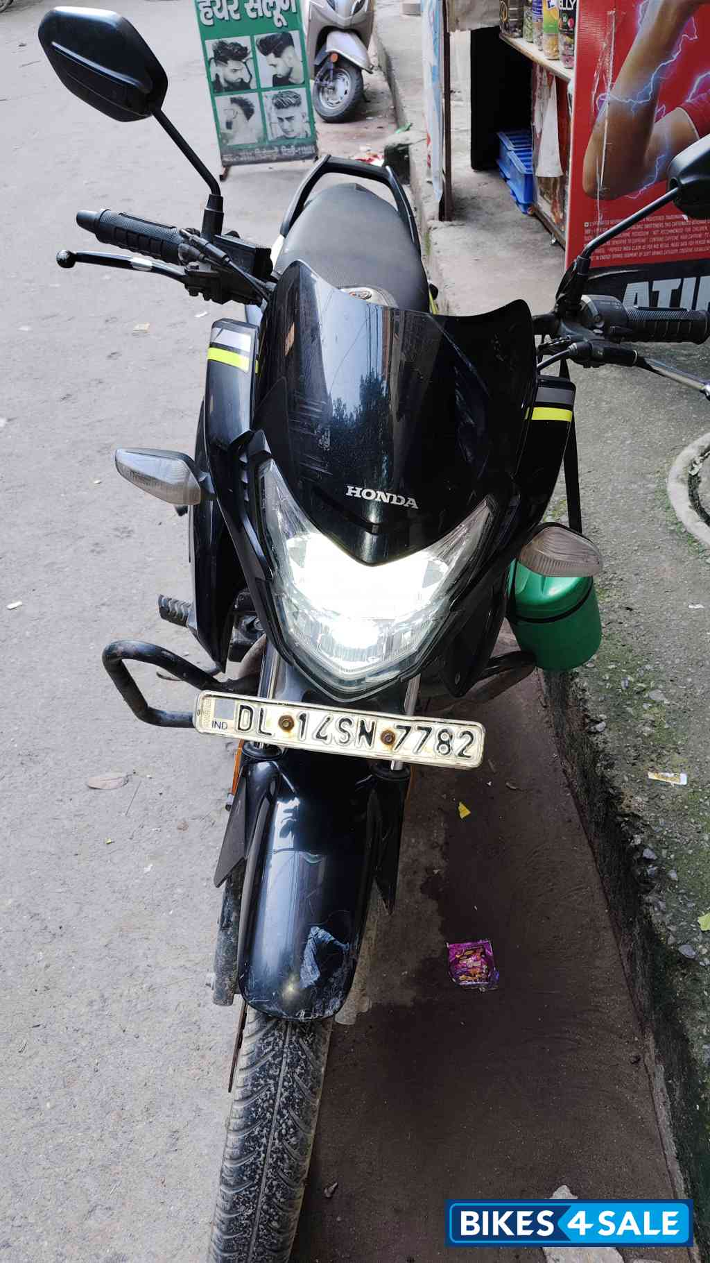 Black And Green Honda SP 125 BSVI