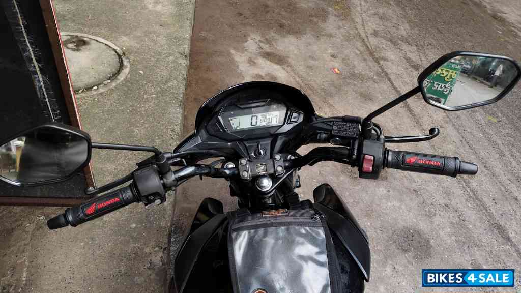 Black And Green Honda SP 125 BSVI Black And Green Honda SP 125 BSVI