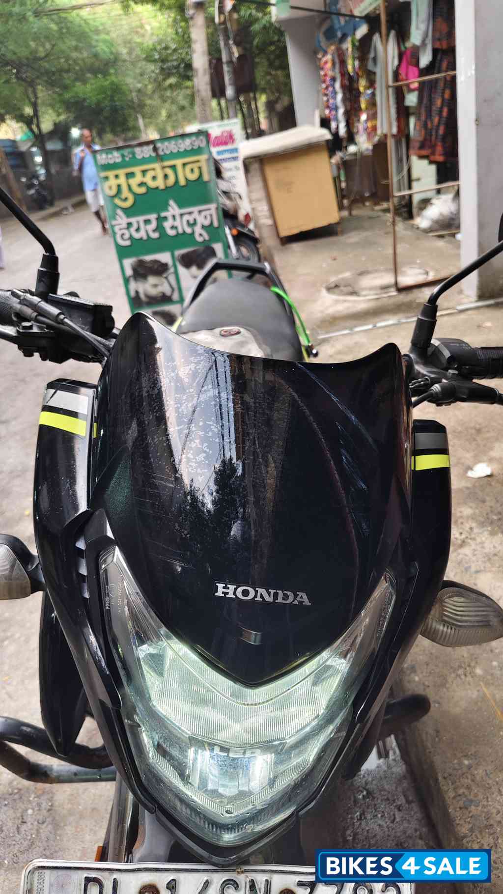 Black And Green Honda SP 125 BSVI Black And Green Honda SP 125 BSVI