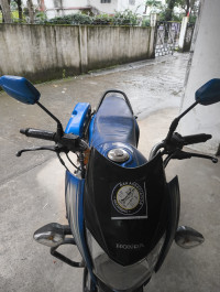 Blue Honda CB Shine SP