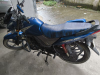 Blue Honda CB Shine SP