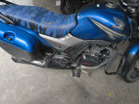 Blue Honda CB Shine SP