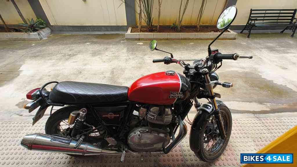 Ravishing Red Royal Enfield Interceptor 650 Twin