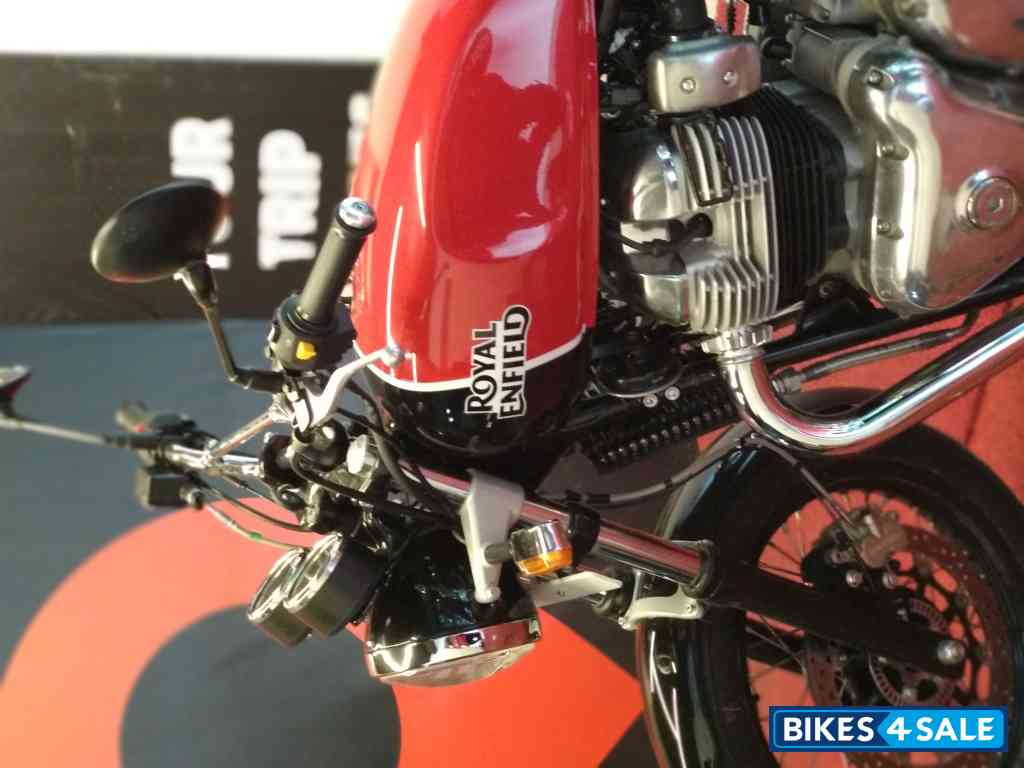 Ravishing Red Royal Enfield Interceptor 650 Twin