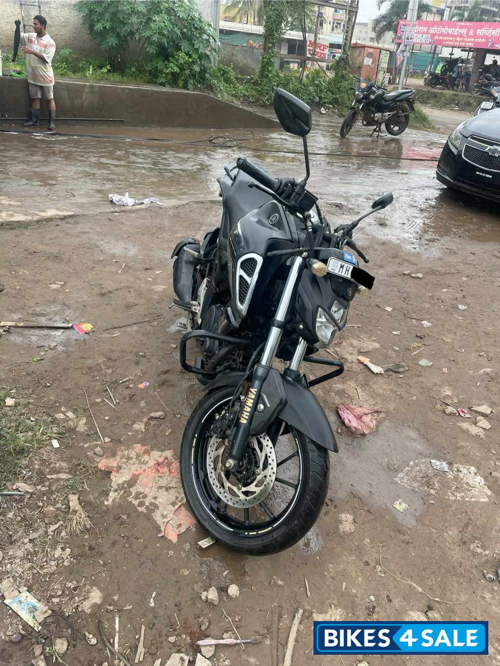 Matt Black Special Edition Yamaha FZ FI V3 BS6