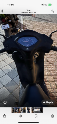 Black Honda Activa 4G