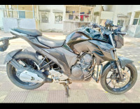 Black Yamaha FZ 25 BS6
