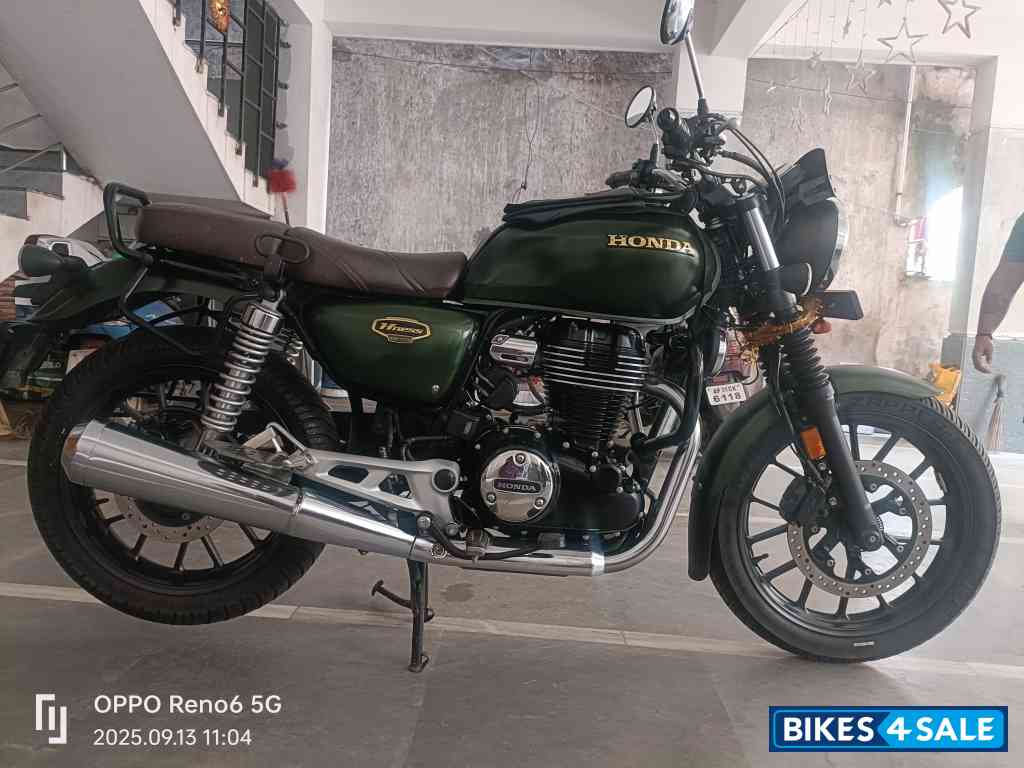 Olive Green Honda CB350 DLX Pro