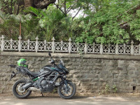 Black Kawasaki Versys ABS