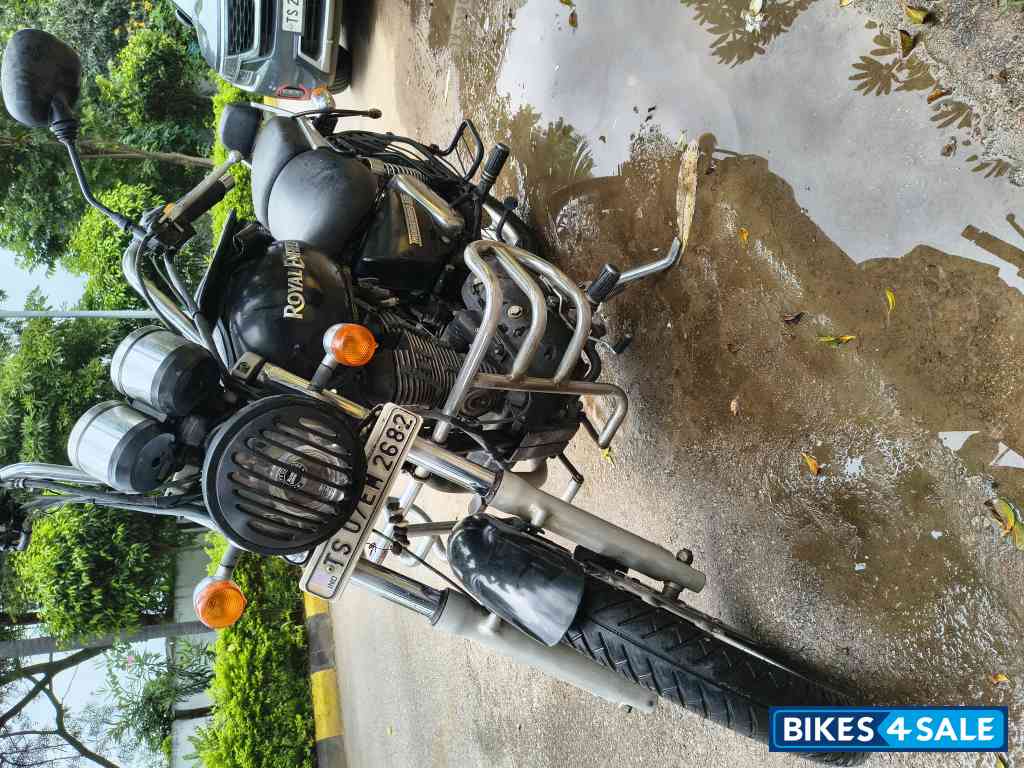 Black Matte Finish Royal Enfield Thunderbird