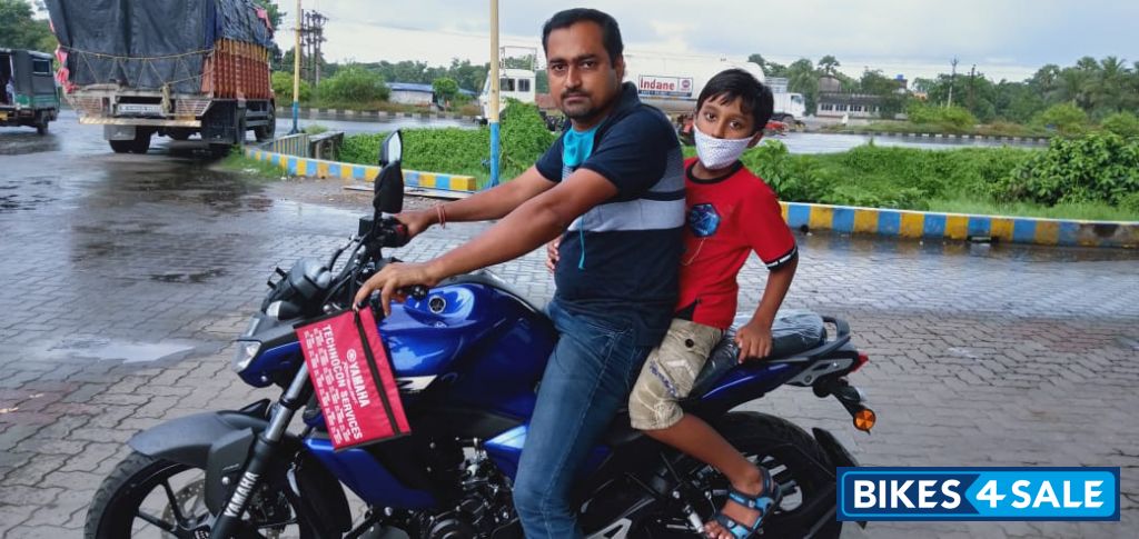 Deep Purplish Blue Yamaha FZ FI V3 BS6