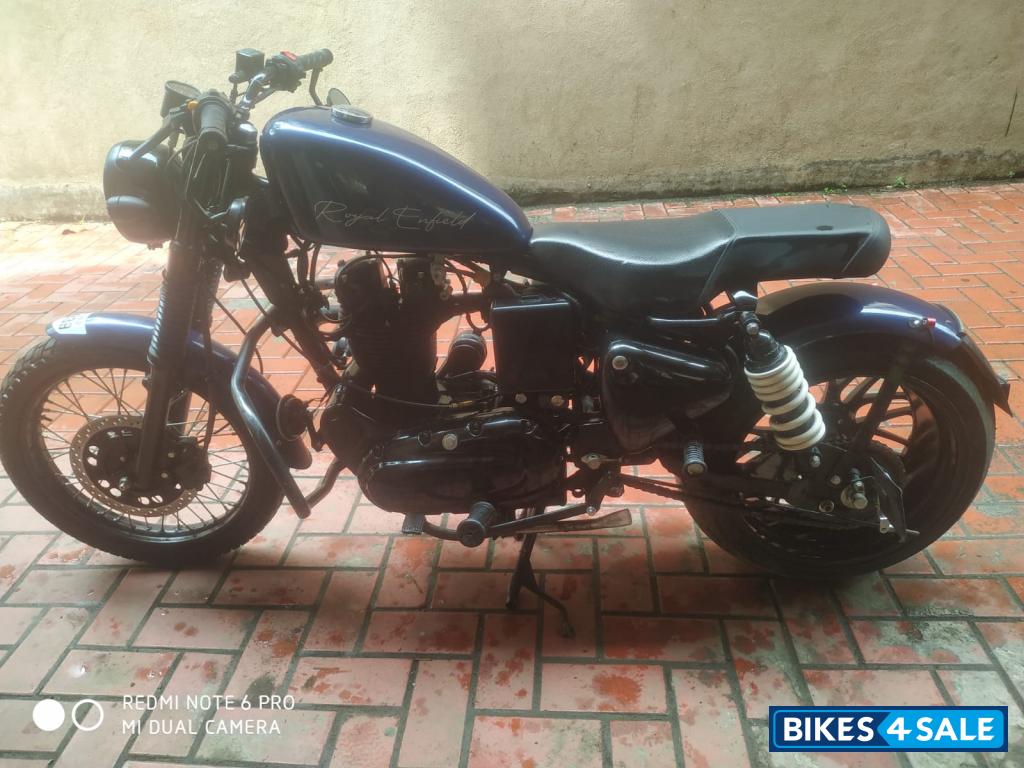 Royal Blue Royal Enfield Bullet Electra