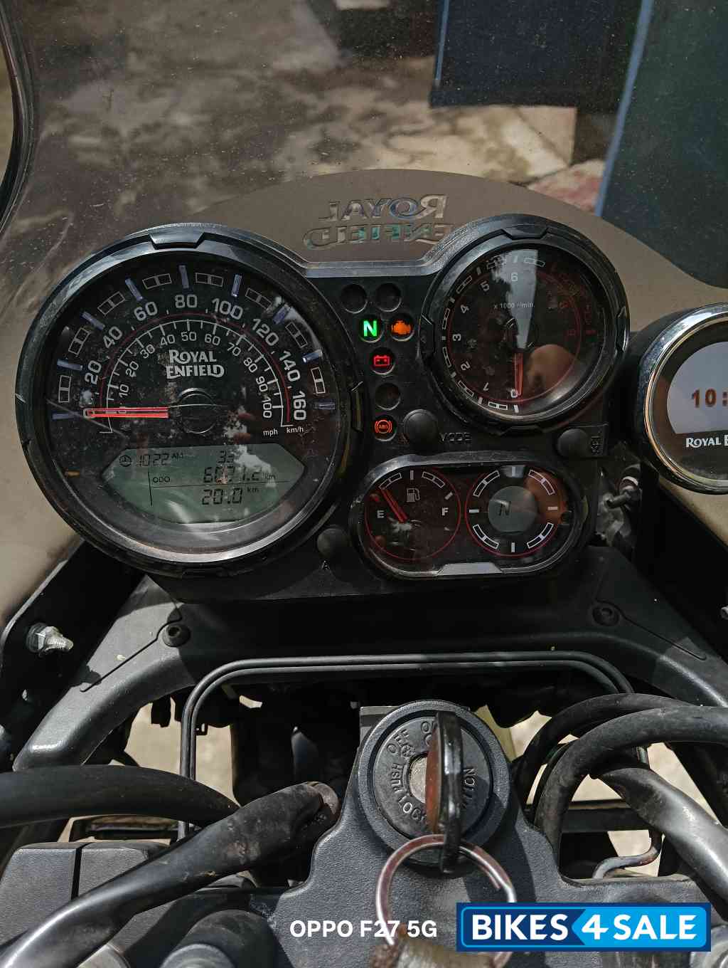 Silver Grey Royal Enfield Himalayan BS VI