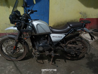 Silver Grey Royal Enfield Himalayan BS VI
