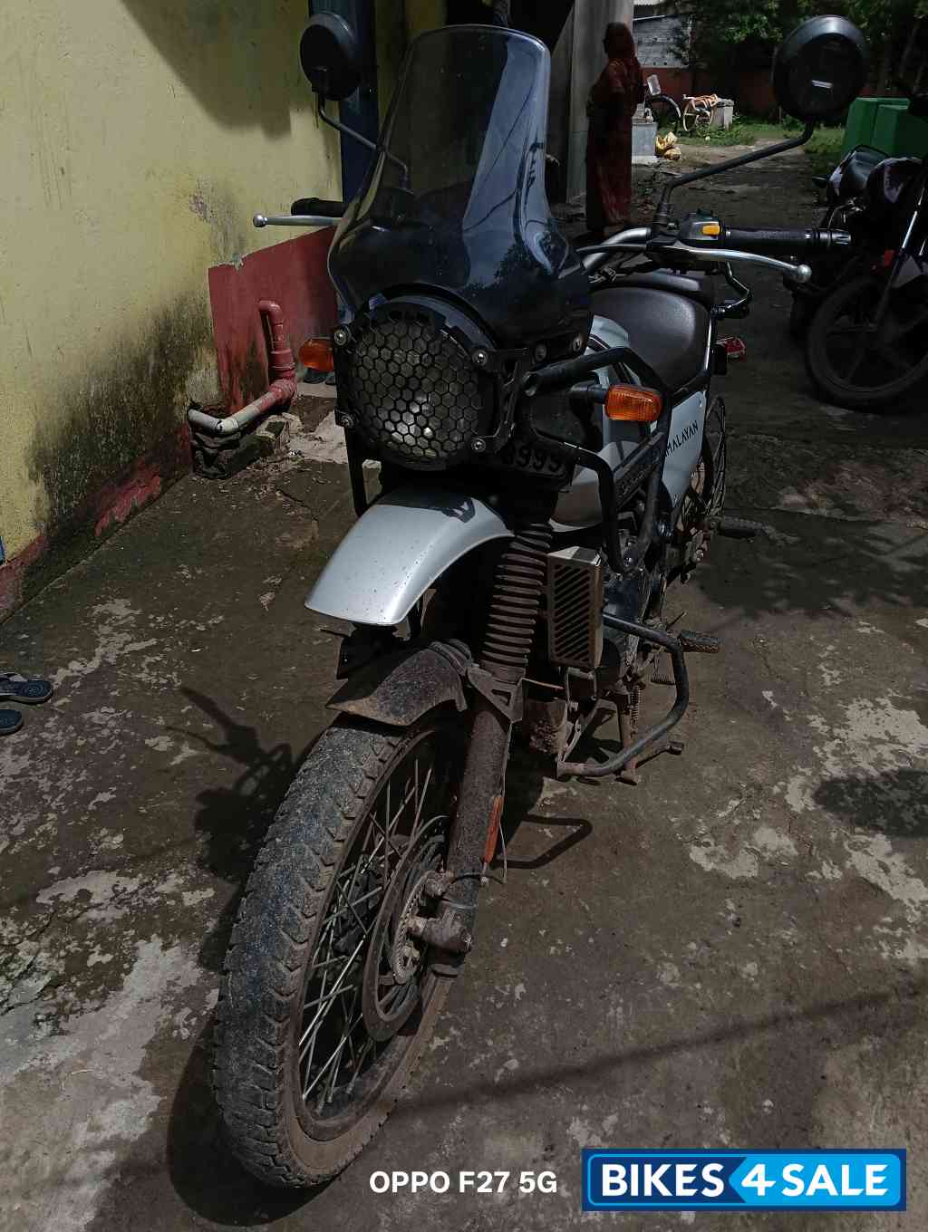 Silver Grey Royal Enfield Himalayan BS VI