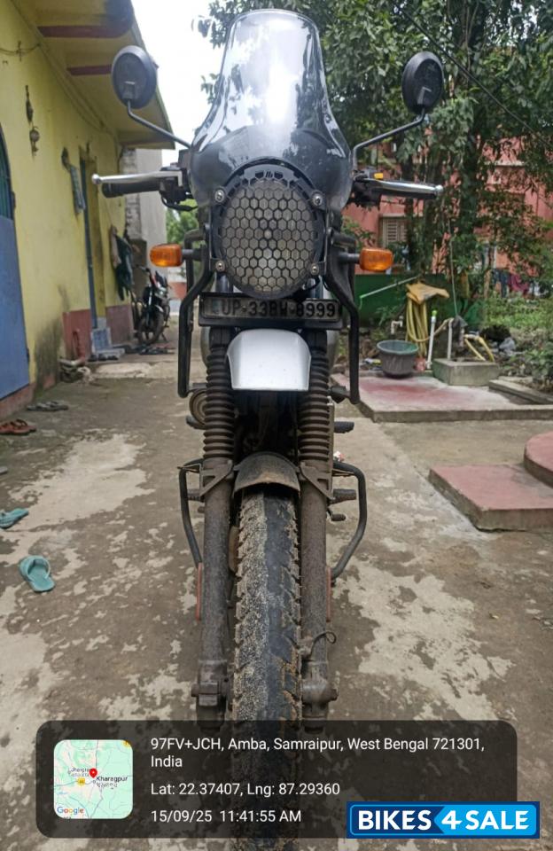 Silver Grey Royal Enfield Himalayan BS VI