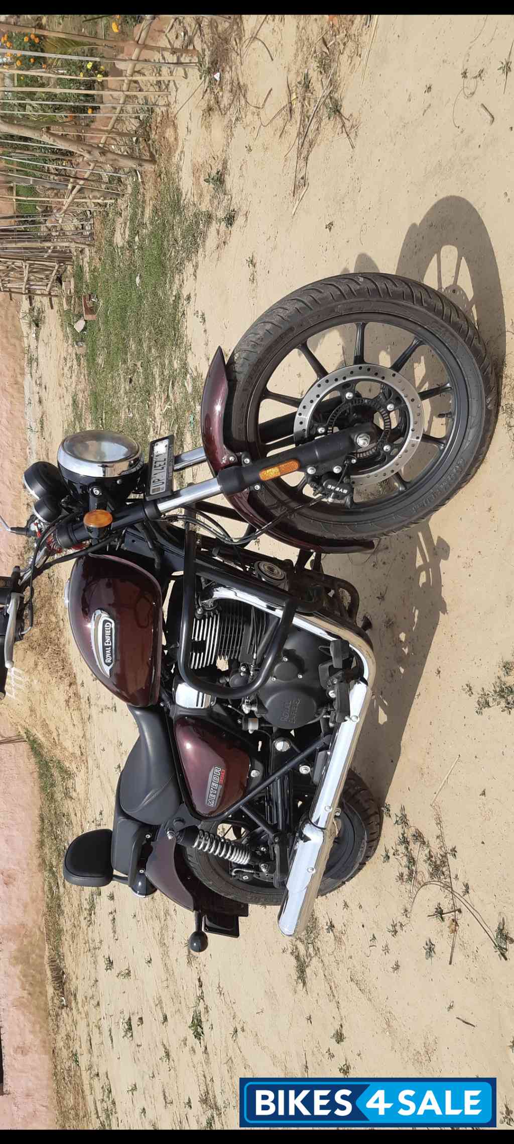 Cherry Red Royal Enfield Meteor 350