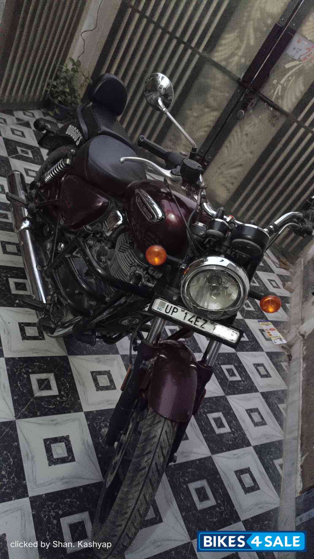 Cherry Red Royal Enfield Meteor 350