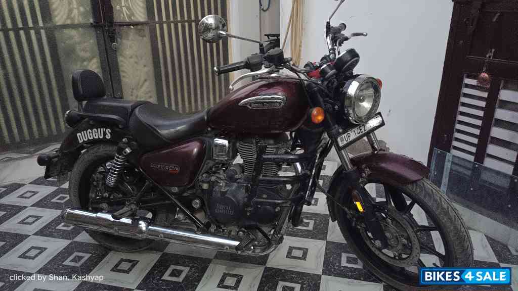 Cherry Red Royal Enfield Meteor 350