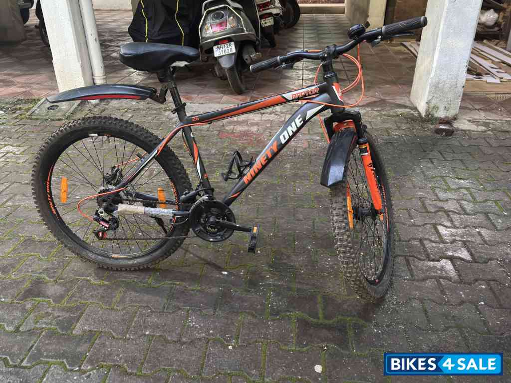 Black And Orange Bicycle Ninety One Raptor 26T Black And Orange Bicycle Ninety One Raptor 26T