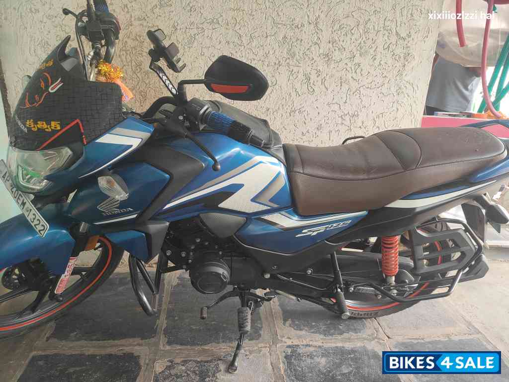 Blue Honda SP 125 BSVI