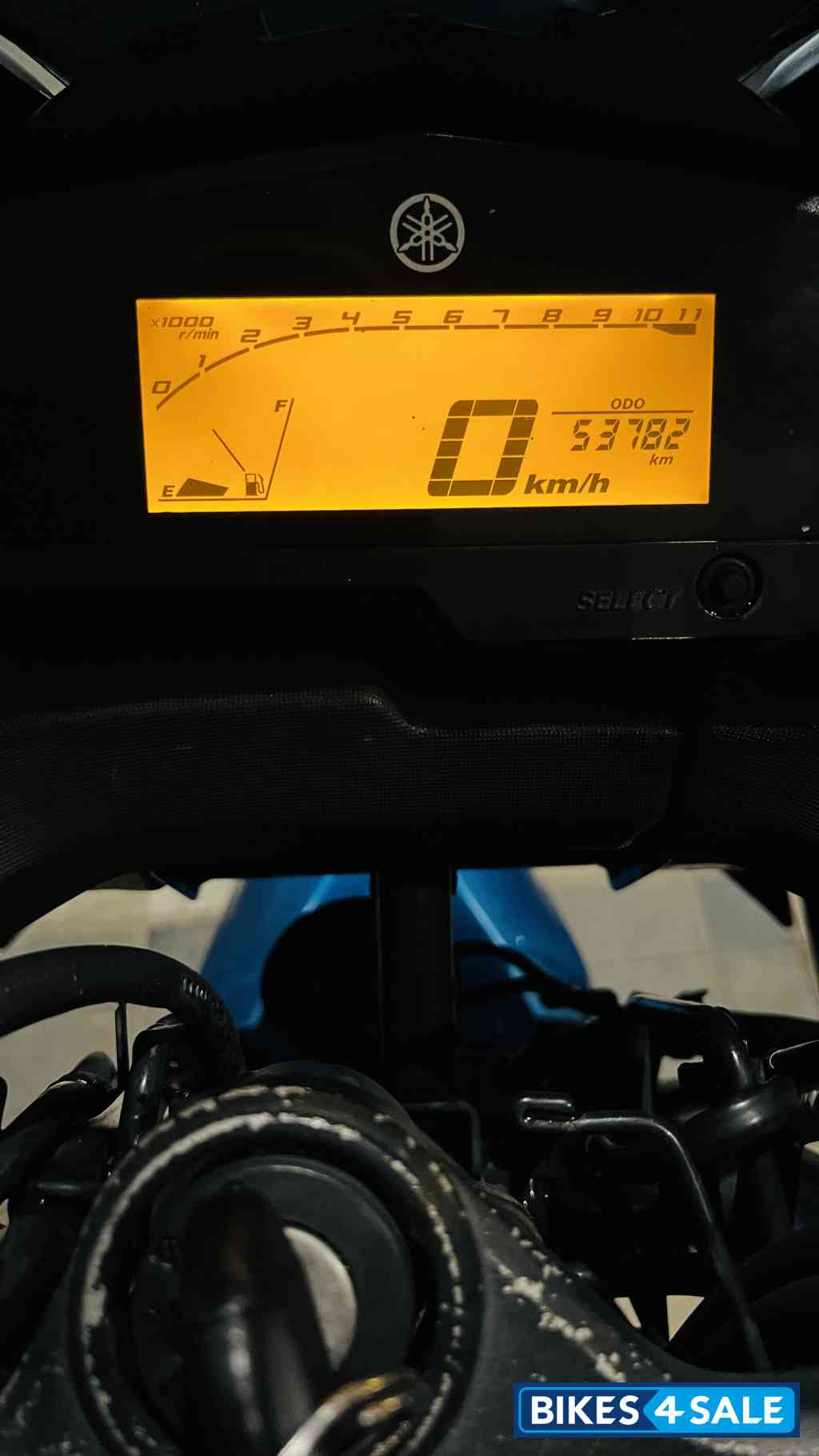 Blue Yamaha Fazer 25