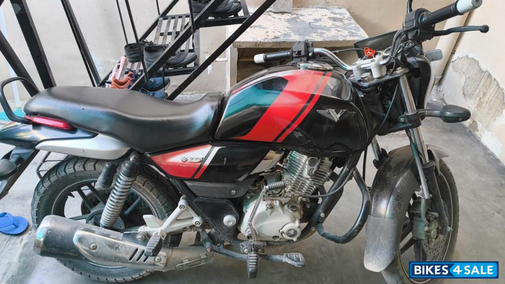 Red And Black Bajaj V15