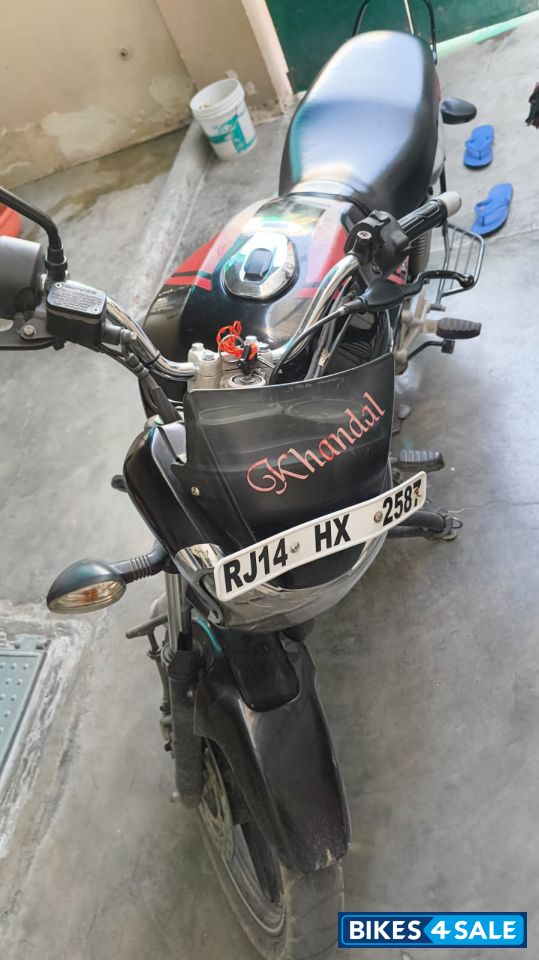 Red And Black Bajaj V15