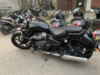 Black Royal Enfield Super Meteor 650