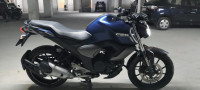 Blue Yamaha FZ-S FI V3