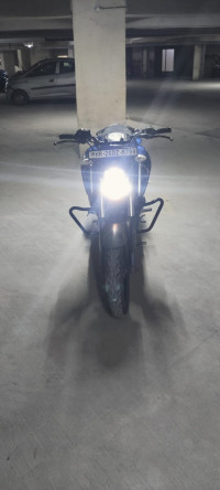 Blue Yamaha FZ-S FI V3