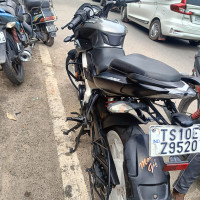 White & Grey Bajaj Pulsar NS 200 BS6