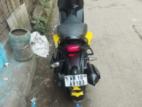 Yellow Aprilia SR 125