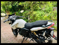 Pearl White TVS Apache RTR 180 ABS