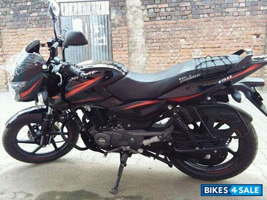 Red And Black Bajaj Pulsar 150