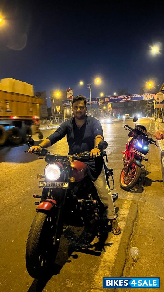 Red Jawa 42 Dual Channel ABS Orion Red